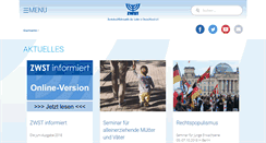 Desktop Screenshot of juedischerfrauenbund.org