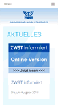 Mobile Screenshot of juedischerfrauenbund.org